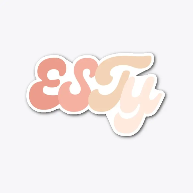 ESTY FADE STICKER 